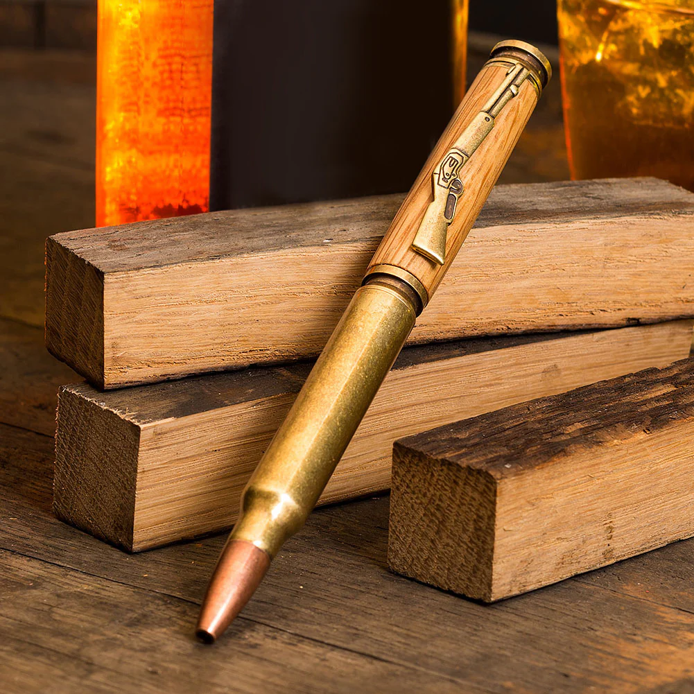 Whiskey Barrel Pen Blank w/ Authenticity Certificate
